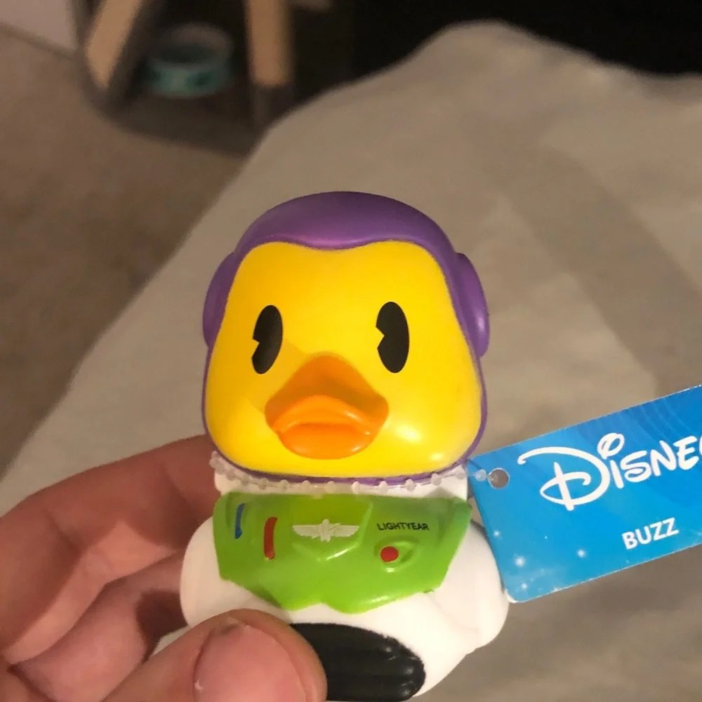 Disney Buzz Lightyear and Alien Rubber Duck Duo
